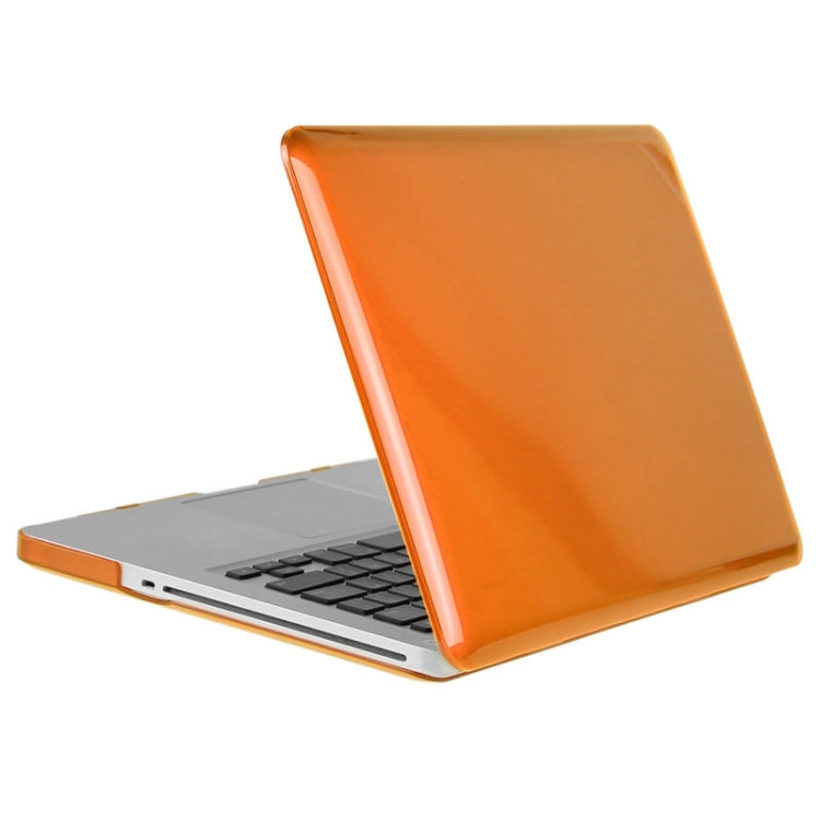 ENKAY for Macbook Pro 13.3 inch (US Version) / A1278 Hat-Prince 3 in 1 Crystal Hard Shell Plastic Protective Case with Keyboard Guard & Port Dust Plug(Orange) - free shipping - PMC Jewellery - Order now!