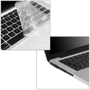 ENKAY for Macbook Pro 13.3 inch (US Version) / A1278 Hat-Prince 3 in 1 Crystal Hard Shell Plastic Protective Case with Keyboard Guard & Port Dust Plug(Orange)