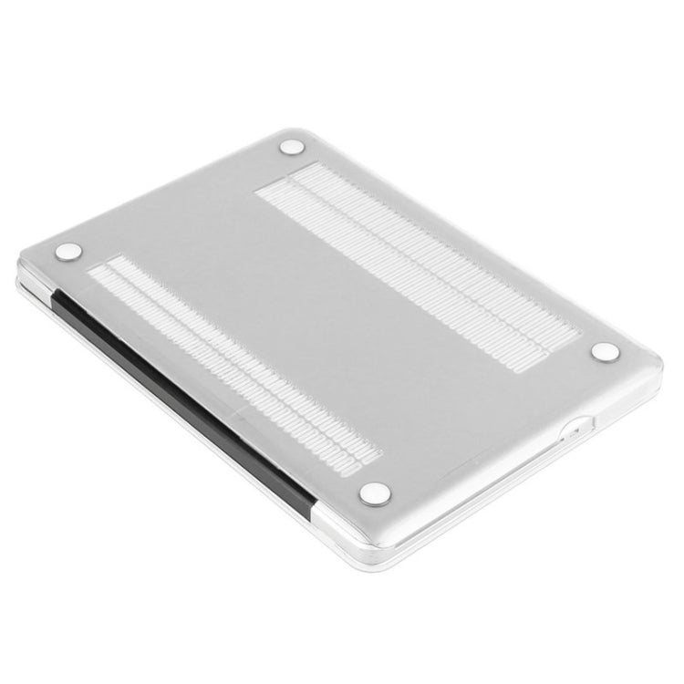 ENKAY for Macbook Pro 13.3 inch (US Version) / A1278 Hat-Prince 3 in 1 Crystal Hard Shell Plastic Protective Case with Keyboard Guard & Port Dust Plug(White)