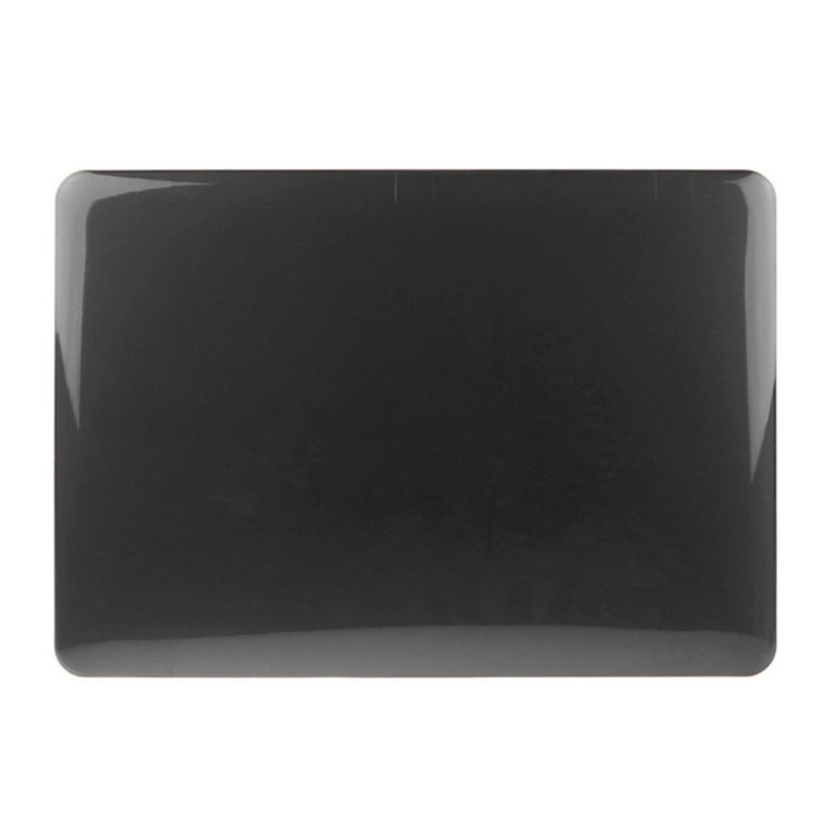 ENKAY for Macbook Pro Retina 13.3 inch (US Version) / A1425 / A1502 Hat-Prince 3 in 1 Crystal Hard Shell Plastic Protective Case with Keyboard Guard & Port Dust Plug(Black)