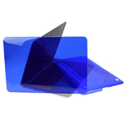 ENKAY for Macbook Pro Retina 13.3 inch (US Version) / A1425 / A1502 Hat-Prince 3 in 1 Crystal Hard Shell Plastic Protective Case with Keyboard Guard & Port Dust Plug(Dark Blue)
