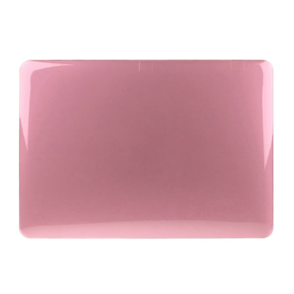 ENKAY for Macbook Pro Retina 13.3 inch (US Version) / A1425 / A1502 Hat-Prince 3 in 1 Crystal Hard Shell Plastic Protective Case with Keyboard Guard & Port Dust Plug(Pink)