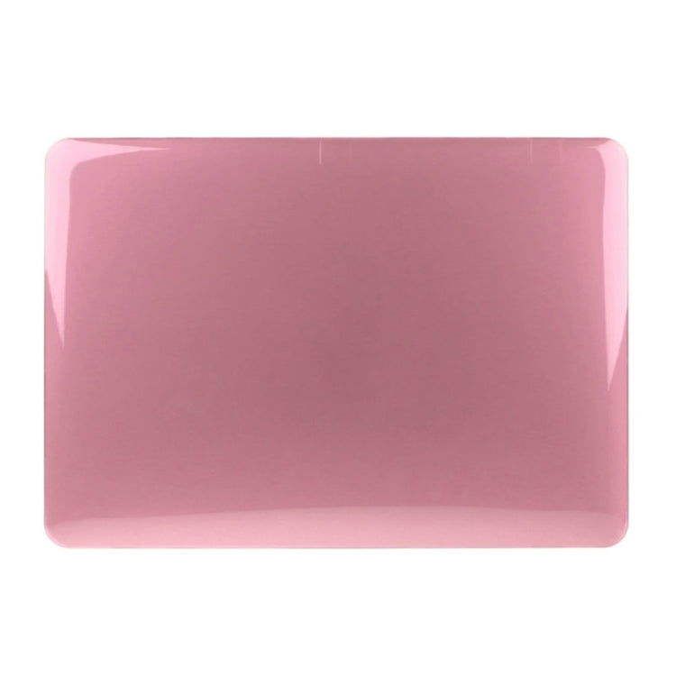 ENKAY for Macbook Pro Retina 13.3 inch (US Version) / A1425 / A1502 Hat-Prince 3 in 1 Crystal Hard Shell Plastic Protective Case with Keyboard Guard & Port Dust Plug(Pink)