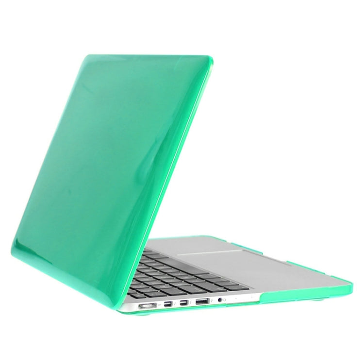 ENKAY for Macbook Pro Retina 13.3 inch (US Version) / A1425 / A1502 Hat-Prince 3 in 1 Crystal Hard Shell Plastic Protective Case with Keyboard Guard & Port Dust Plug(Green) - free shipping - PMC Jewellery - Order now!