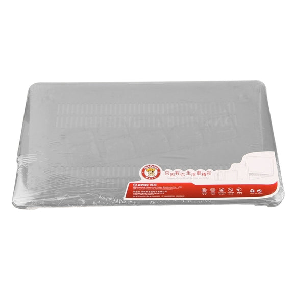 ENKAY for Macbook Pro Retina 13.3 inch (US Version) / A1425 / A1502 Hat-Prince 3 in 1 Crystal Hard Shell Plastic Protective Case with Keyboard Guard & Port Dust Plug(Grey)