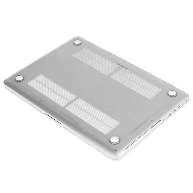 ENKAY for Macbook Pro Retina 13.3 inch (US Version) / A1425 / A1502 Hat-Prince 3 in 1 Crystal Hard Shell Plastic Protective Case with Keyboard Guard & Port Dust Plug(White)