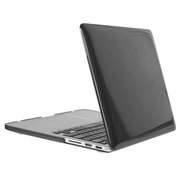 ENKAY for Macbook Pro Retina 15.4 inch (US Version) / A1398 Hat-Prince 3 in 1 Crystal Hard Shell Plastic Protective Case with Keyboard Guard & Port Dust Plug(Black)