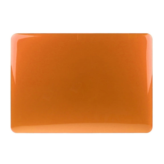ENKAY for Macbook Pro Retina 15.4 inch (US Version) / A1398 Hat-Prince 3 in 1 Crystal Hard Shell Plastic Protective Case with Keyboard Guard & Port Dust Plug(Orange)