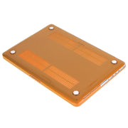 ENKAY for Macbook Pro Retina 15.4 inch (US Version) / A1398 Hat-Prince 3 in 1 Crystal Hard Shell Plastic Protective Case with Keyboard Guard & Port Dust Plug(Orange)
