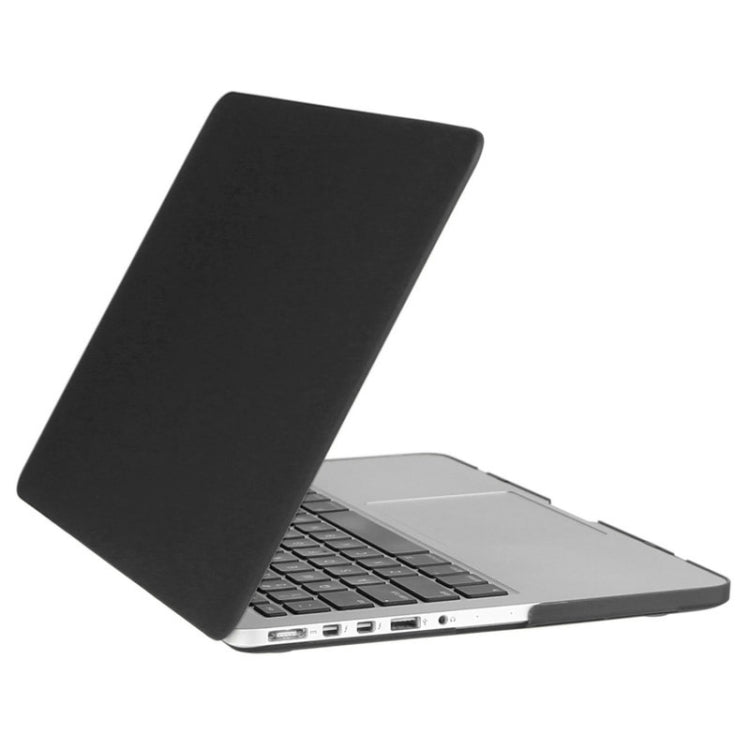 ENKAY for Macbook Pro Retina 13.3 inch (US Version) / A1425 / A1502 Hat-Prince 3 in 1 Frosted Hard Shell Plastic Protective Case with Keyboard Guard & Port Dust Plug(Black) - free shipping - PMC Jewellery - Order now!