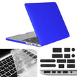 ENKAY for Macbook Pro Retina 13.3 inch (US Version) / A1425 / A1502 Hat-Prince 3 in 1 Frosted Hard Shell Plastic Protective Case with Keyboard Guard & Port Dust Plug(Dark Blue) - free shipping - PMC Jewellery - Order now!