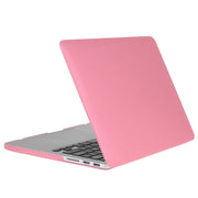 ENKAY for Macbook Pro Retina 13.3 inch (US Version) / A1425 / A1502 Hat-Prince 3 in 1 Frosted Hard Shell Plastic Protective Case with Keyboard Guard & Port Dust Plug(Pink)