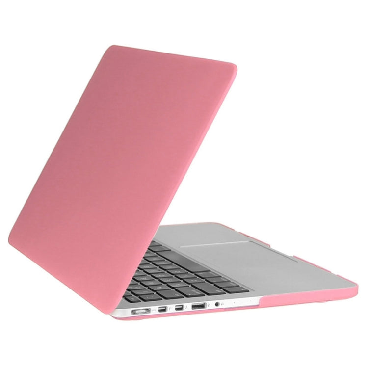 ENKAY for Macbook Pro Retina 13.3 inch (US Version) / A1425 / A1502 Hat-Prince 3 in 1 Frosted Hard Shell Plastic Protective Case with Keyboard Guard & Port Dust Plug(Pink) - free shipping - PMC Jewellery - Order now!