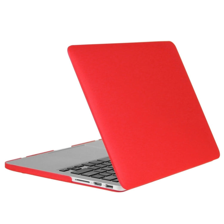 ENKAY for Macbook Pro Retina 13.3 inch (US Version) / A1425 / A1502 Hat-Prince 3 in 1 Frosted Hard Shell Plastic Protective Case with Keyboard Guard & Port Dust Plug(Red) - free shipping - PMC Jewellery - Order now!