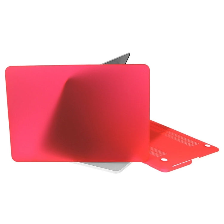 ENKAY for Macbook Pro Retina 13.3 inch (US Version) / A1425 / A1502 Hat-Prince 3 in 1 Frosted Hard Shell Plastic Protective Case with Keyboard Guard & Port Dust Plug(Red) - free shipping - PMC Jewellery - Order now!