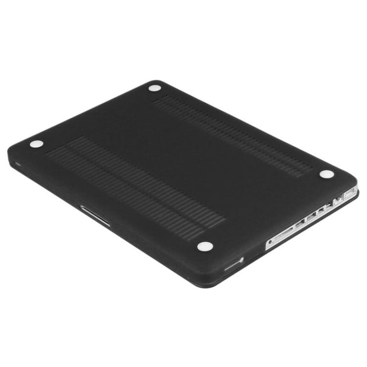 ENKAY for Macbook Pro 15.4 inch (US Version) / A1286 Hat-Prince 3 in 1 Frosted Hard Shell Plastic Protective Case with Keyboard Guard & Port Dust Plug(Black) - free shipping - PMC Jewellery - Order now!