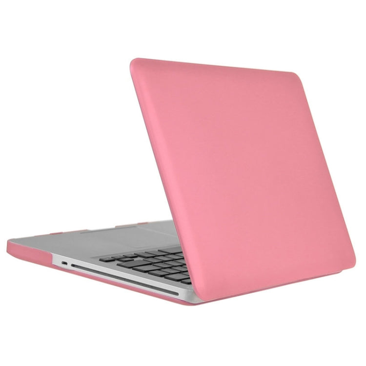 ENKAY for Macbook Pro 15.4 inch (US Version) / A1286 Hat-Prince 3 in 1 Frosted Hard Shell Plastic Protective Case with Keyboard Guard & Port Dust Plug(Pink)