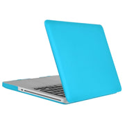 ENKAY for Macbook Pro 15.4 inch (US Version) / A1286 Hat-Prince 3 in 1 Frosted Hard Shell Plastic Protective Case with Keyboard Guard & Port Dust Plug(Blue)