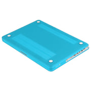ENKAY for Macbook Pro 15.4 inch (US Version) / A1286 Hat-Prince 3 in 1 Frosted Hard Shell Plastic Protective Case with Keyboard Guard & Port Dust Plug(Blue)