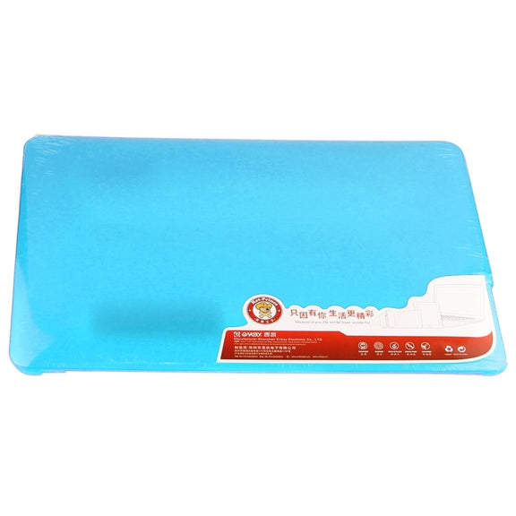 ENKAY for Macbook Pro 15.4 inch (US Version) / A1286 Hat-Prince 3 in 1 Frosted Hard Shell Plastic Protective Case with Keyboard Guard & Port Dust Plug(Blue)