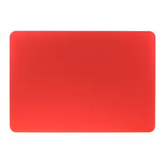 ENKAY for Macbook Pro 15.4 inch (US Version) / A1286 Hat-Prince 3 in 1 Frosted Hard Shell Plastic Protective Case with Keyboard Guard & Port Dust Plug(Red)