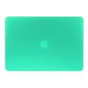 ENKAY for Macbook Pro Retina 15.4 inch (US Version) / A1398 Hat-Prince 3 in 1 Frosted Hard Shell Plastic Protective Case with Keyboard Guard & Port Dust Plug(Green)