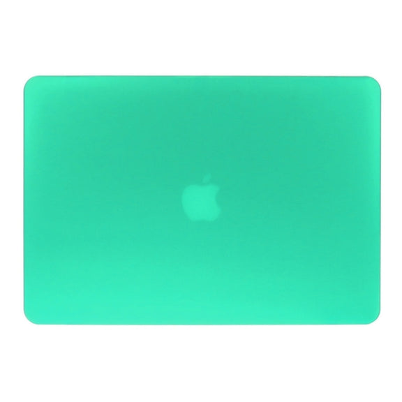 ENKAY for Macbook Pro Retina 15.4 inch (US Version) / A1398 Hat-Prince 3 in 1 Frosted Hard Shell Plastic Protective Case with Keyboard Guard & Port Dust Plug(Green)