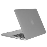 ENKAY for Macbook Pro Retina 15.4 inch (US Version) / A1398 Hat-Prince 3 in 1 Frosted Hard Shell Plastic Protective Case with Keyboard Guard & Port Dust Plug(Grey)