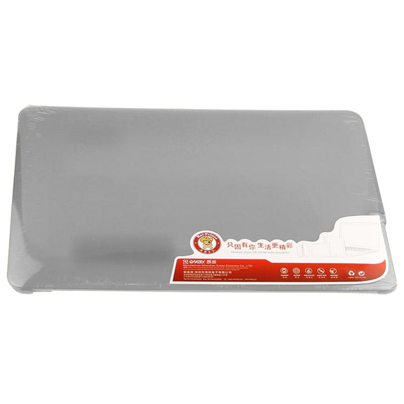 ENKAY for Macbook Pro Retina 15.4 inch (US Version) / A1398 Hat-Prince 3 in 1 Frosted Hard Shell Plastic Protective Case with Keyboard Guard & Port Dust Plug(Grey)