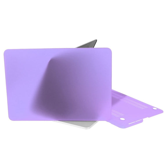 ENKAY for Macbook Pro Retina 15.4 inch (US Version) / A1398 Hat-Prince 3 in 1 Frosted Hard Shell Plastic Protective Case with Keyboard Guard & Port Dust Plug(Purple)