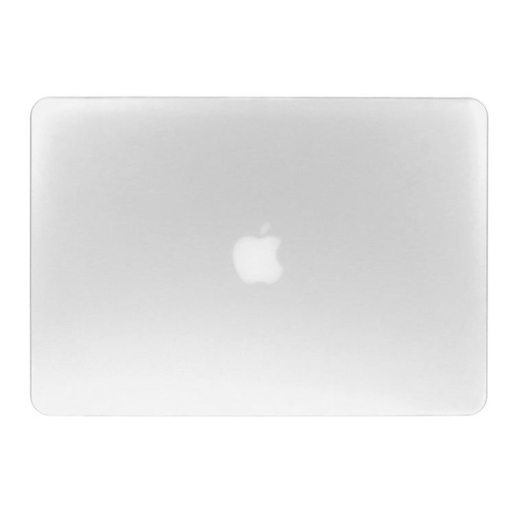 ENKAY for Macbook Pro Retina 15.4 inch (US Version) / A1398 Hat-Prince 3 in 1 Frosted Hard Shell Plastic Protective Case with Keyboard Guard & Port Dust Plug(White)