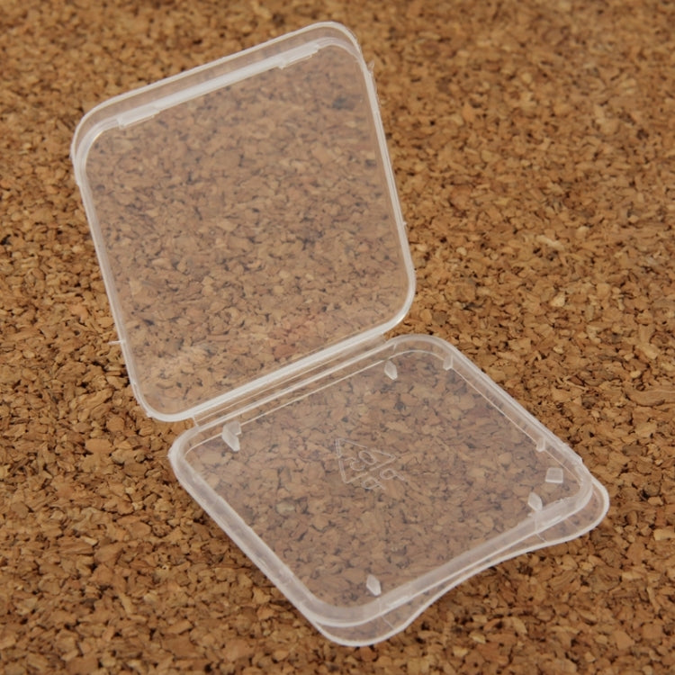 100Pcs Transparent Plastic Storage Card Box for MS Duo Card, SD Card - free shipping - PMC Jewellery - Order now!