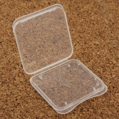 100Pcs Transparent Plastic Storage Card Box for MS Duo Card, SD Card - free shipping - PMC Jewellery - Order now!