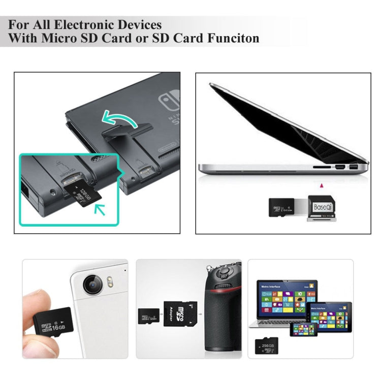64GB High Speed Class 10 Micro SD(TF) Memory Card from Taiwan, Write: 8mb/s, Read: 12mb/s (100% Real Capacity)(Black) - Micro SD Card by PMC Jewellery | Online Shopping South Africa | PMC Jewellery | Buy Now Pay Later Mobicred
