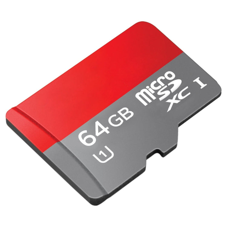 64GB High Speed Class 10 TF/Micro SDHC UHS-1(U1) Memory Card, Write: 15mb/s, Read: 30mb/s  (100% Real Capacity)(Black) - Micro SD Card by PMC Jewellery | Online Shopping South Africa | PMC Jewellery | Buy Now Pay Later Mobicred