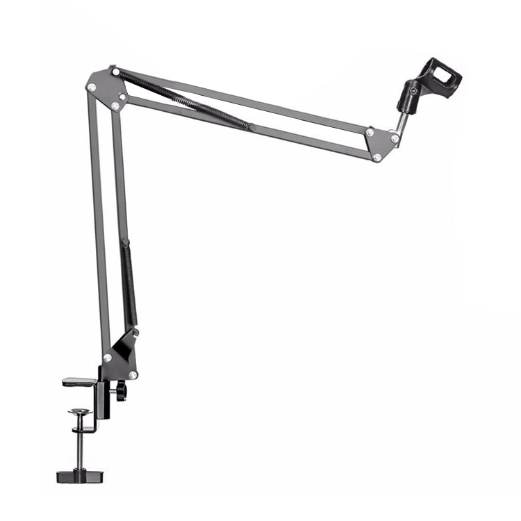 NB-35 Adjustable Table Mount Recording Microphone Suspension Arm Stand Clip Holder, For Studio Recording, Live Broadcast, Live Show, KTV, etc.(Black) - Stand by PMC TechLife | Online Shopping South Africa | PMC TechLife | Buy Now Pay Later Mobicred
