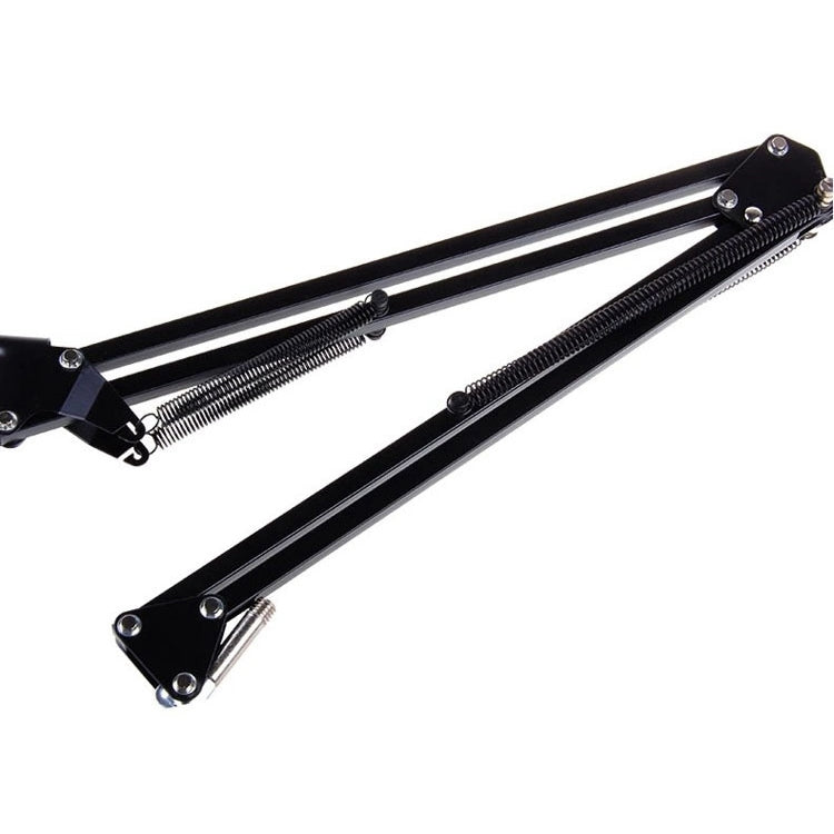 NB-35 Adjustable Table Mount Recording Microphone Suspension Arm Stand Clip Holder, For Studio Recording, Live Broadcast, Live Show, KTV, etc.(Black)