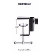 NB-35 Adjustable Table Mount Recording Microphone Suspension Arm Stand Clip Holder, For Studio Recording, Live Broadcast, Live Show, KTV, etc.(Black)