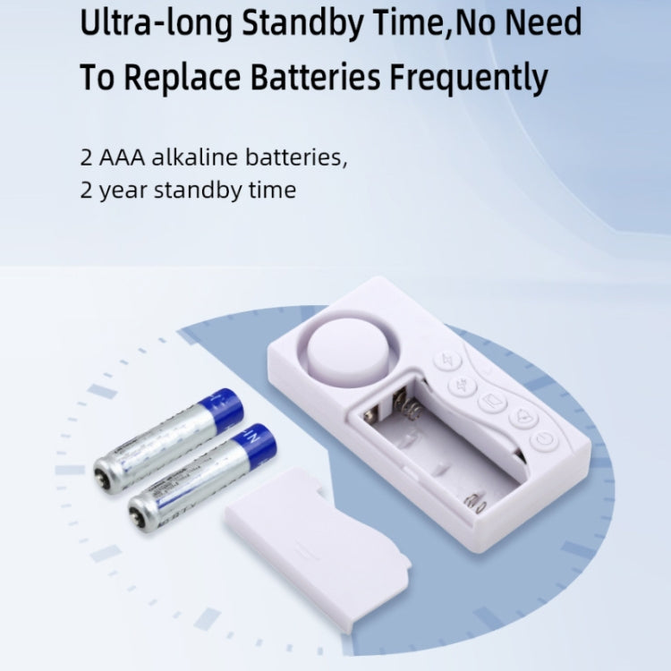 4 in 1 Door Magnet Refrigerator Delayed Door Closing Bell Anti-theft Alarm (3V) - Door Window Alarm by PMC Jewellery | Online Shopping South Africa | PMC Jewellery | Buy Now Pay Later Mobicred