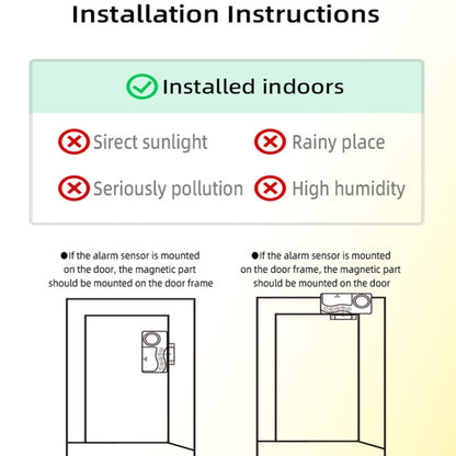 4 in 1 Door Magnet Refrigerator Delayed Door Closing Bell Anti-theft Alarm (3V) - Door Window Alarm by PMC Jewellery | Online Shopping South Africa | PMC Jewellery | Buy Now Pay Later Mobicred