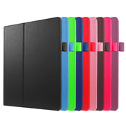 Litchi Texture Horizontal Flip Solid Color Leather Case with Holder for Lenovo TAB 2 A10-30 X30F & TAB 2 A10-70F, 10.1 inch(Purple)