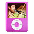 1.8 inch TFT Screen MP4 Player with TF Card Slot, Support Recorder, FM Radio, E-Book and Calendar(Magenta) - MP4 Player by PMC TechLife | Online Shopping South Africa | PMC TechLife | Buy Now Pay Later Mobicred