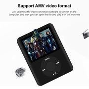 1.8 inch TFT Screen MP4 Player with TF Card Slot, Support Recorder, FM Radio, E-Book and Calendar(Magenta)