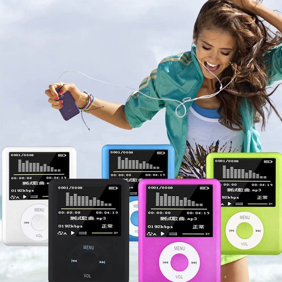1.8 inch TFT Screen MP4 Player with TF Card Slot, Support Recorder, FM Radio, E-Book and Calendar(Magenta)