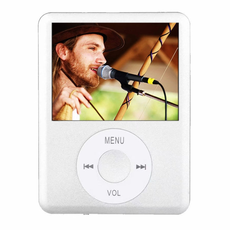 1.8 inch TFT Screen MP4 Player with TF Card Slot, Support Recorder, FM Radio, E-Book and Calendar(Silver) - MP4 Player by PMC TechLife | Online Shopping South Africa | PMC TechLife | Buy Now Pay Later Mobicred