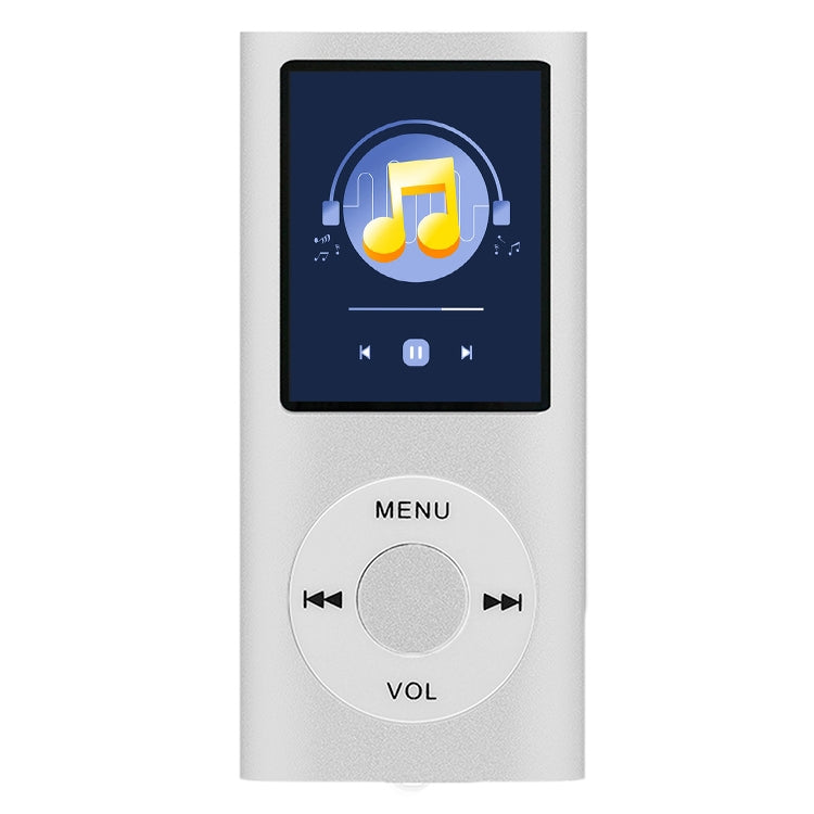 1.8 inch TFT Screen Metal MP4 Player with TF Card Slot, Support Recorder, FM Radio, E-Book and Calendar(Silver) - MP4 Player by PMC TechLife | Online Shopping South Africa | PMC TechLife | Buy Now Pay Later Mobicred