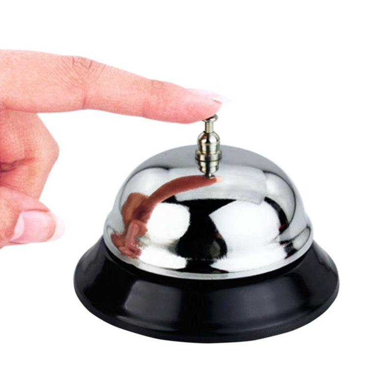 Stainless Steel Bell for Coffee House / Bar / Kitchen Hotel Service Call, QJ125 (Silver) - Gadgets by PMC TechLife | Online Shopping South Africa | PMC TechLife | Buy Now Pay Later Mobicred