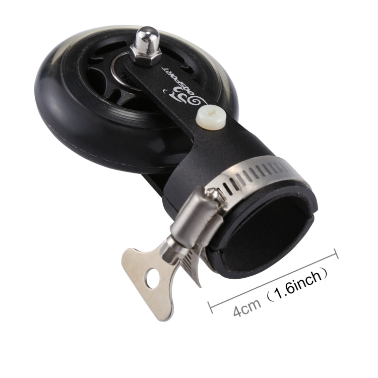 OQSPORT Folding Bicycle Auxiliary Wheel Booster Wheel(Black) - Others by PMC TechLife | Online Shopping South Africa | PMC TechLife | Buy Now Pay Later Mobicred