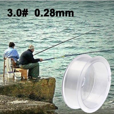 100m Extra Strong 3.0# 0.28mm 7.2kg Dedicated to the River Fishing Falcon Fishing Line (White) - Fishing Lines & Ropes by PMC TechLife | Online Shopping South Africa | PMC TechLife | Buy Now Pay Later Mobicred