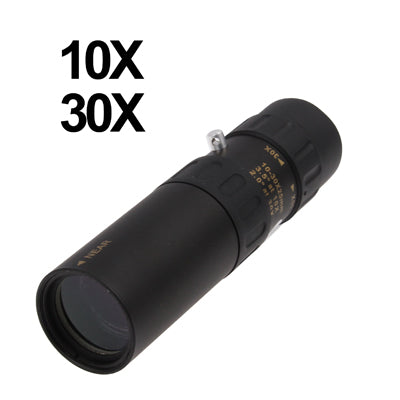 10-30 x 25mm Telescope Monocular for Backpacking / Hiking(Black) - free shipping - PMC Jewellery - Order now!